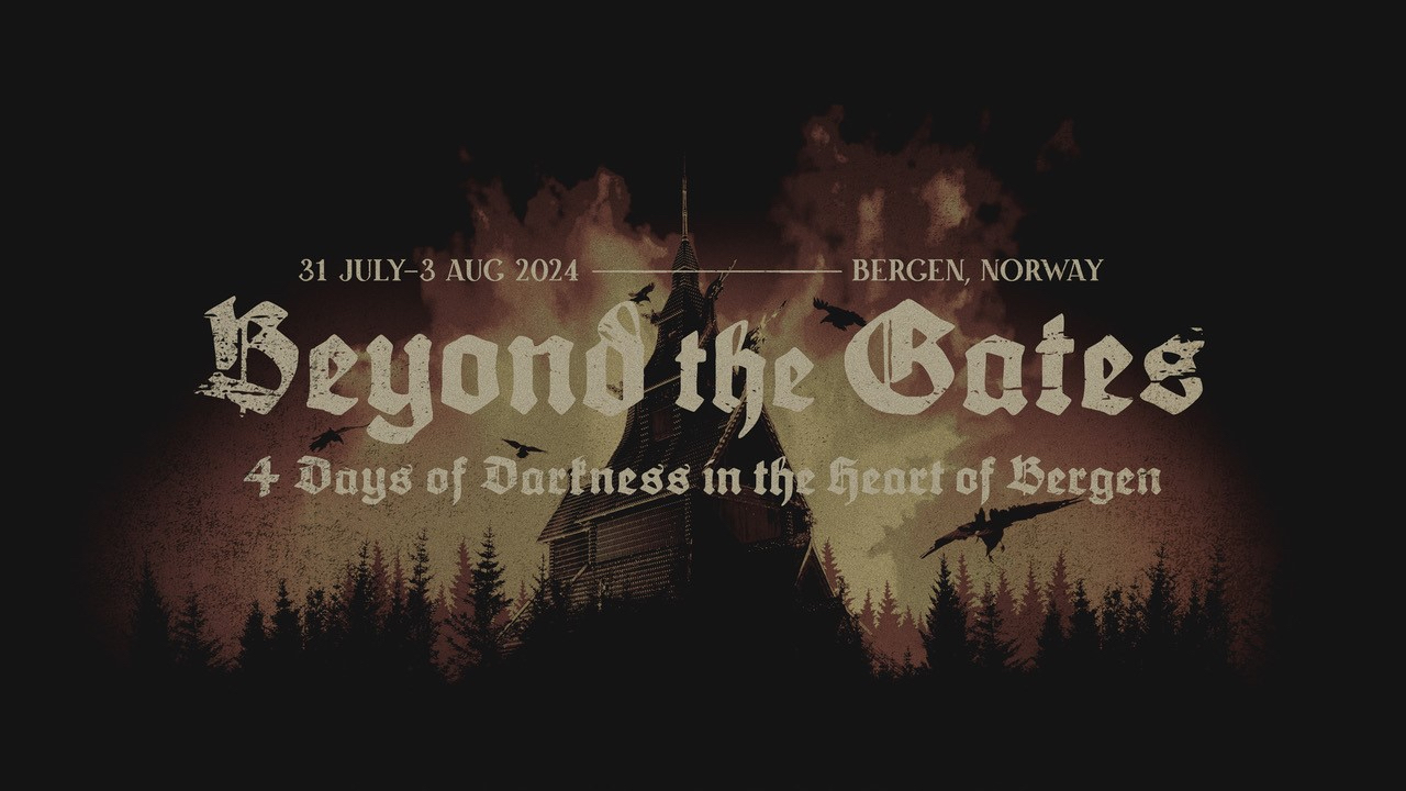 illustrasjon for Beyond the Gates festivalen 2024