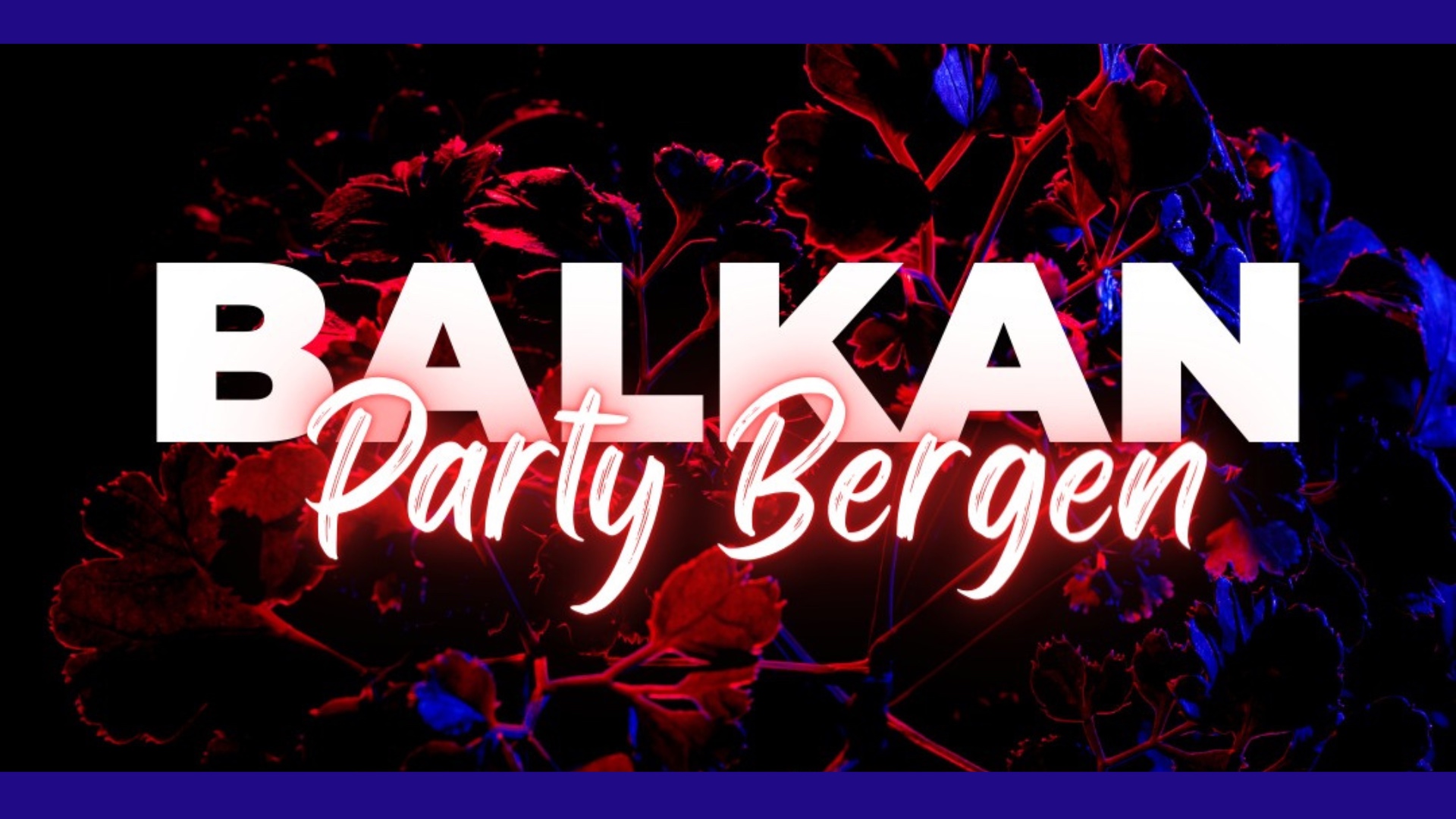illustrasjon for Balkan party Bergen