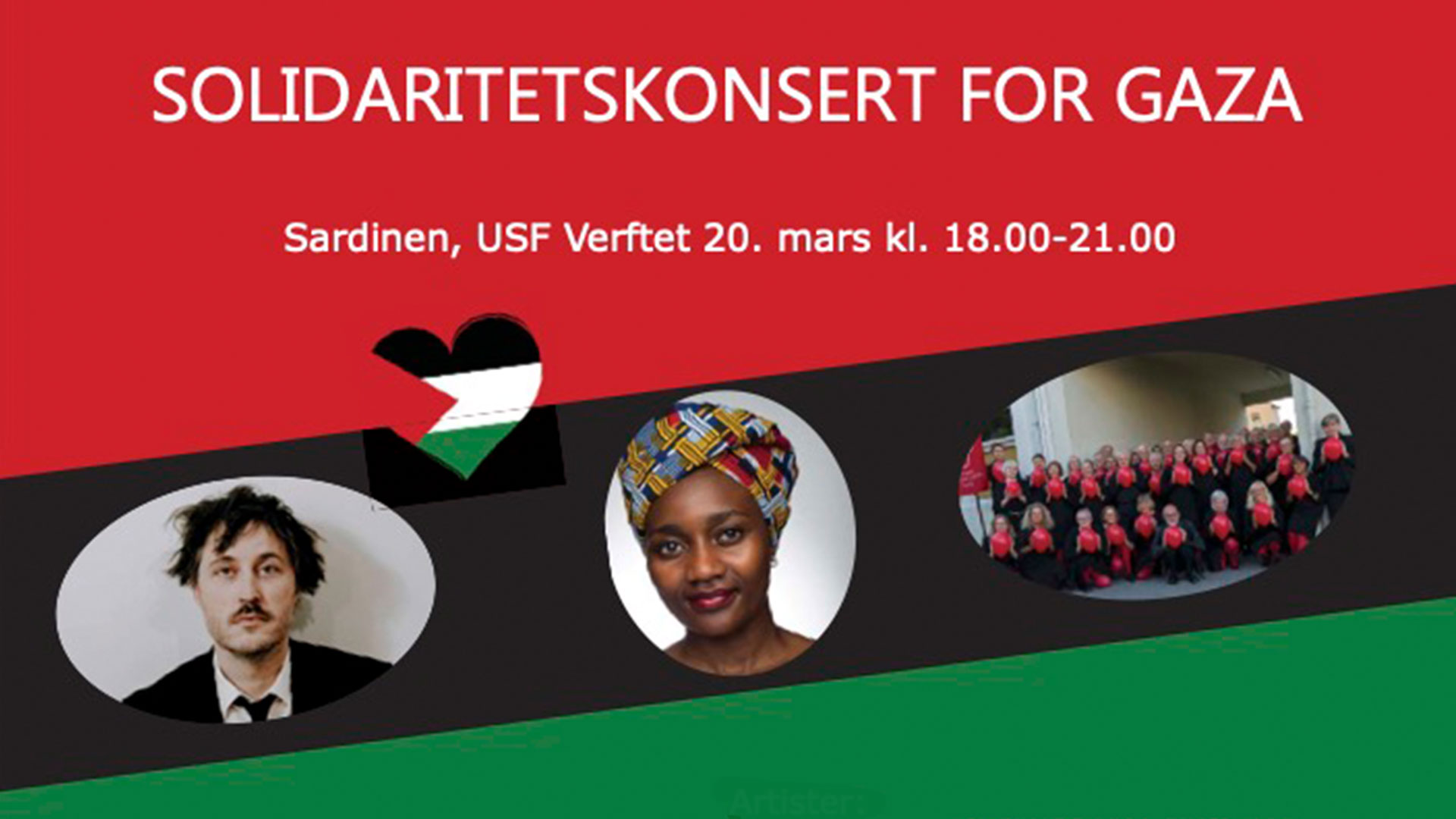 Solidaritetskonsert for Gaza