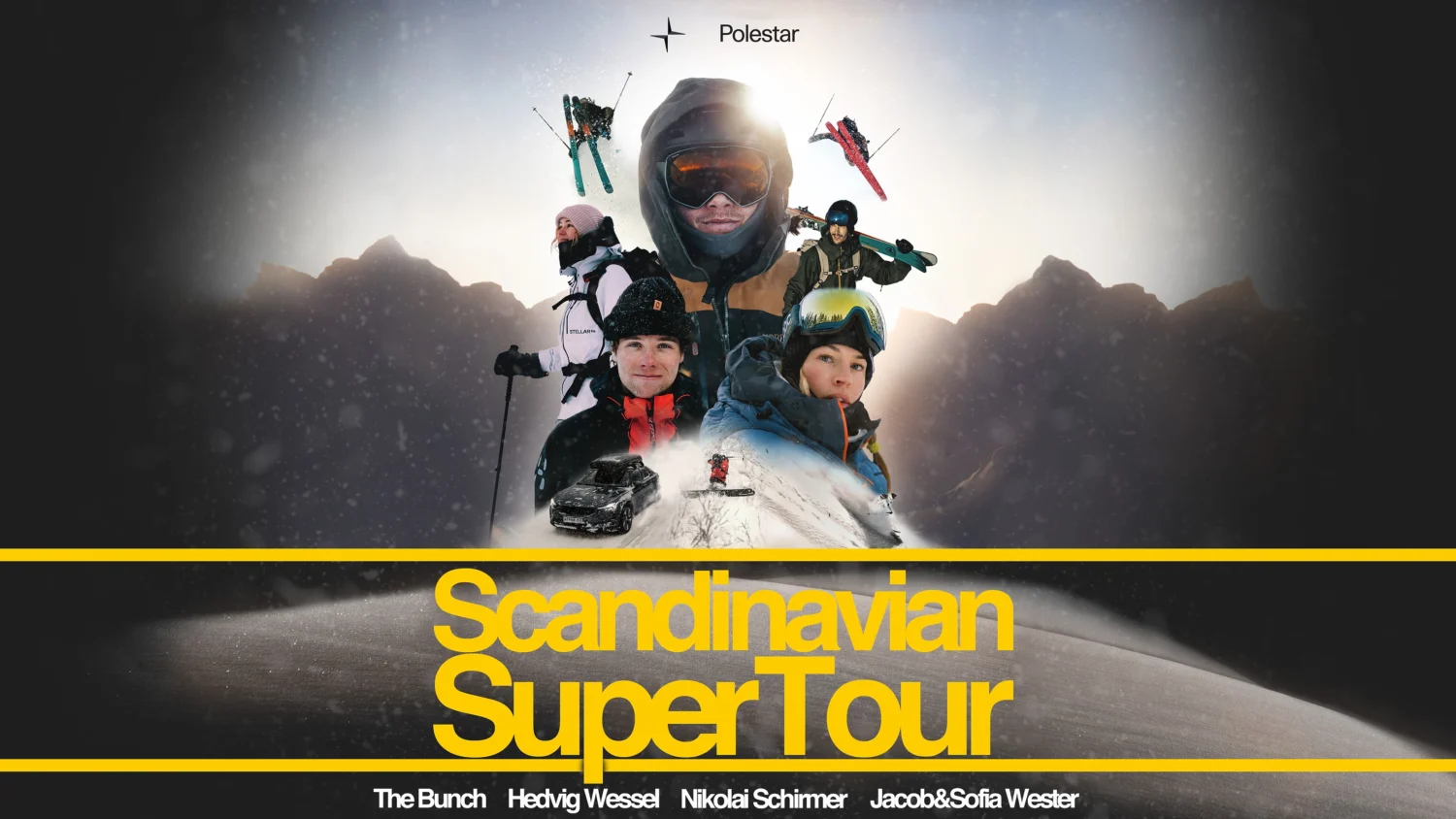 Illustrasjon for scandinavian Super tour