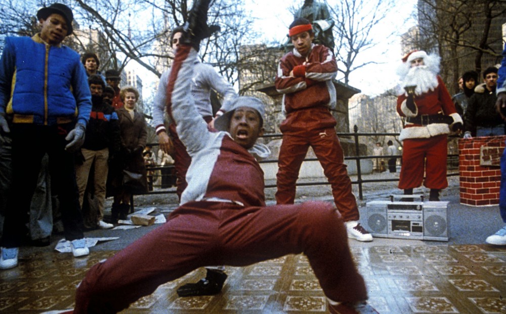 Bilde fra filmen Beat Street - en tenåring som danser